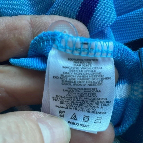 Callaway blue striped short sleeved polo shirt, Men’s size XL - Picture 10 of 12